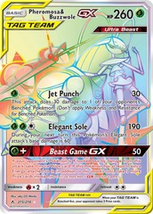 Pheromosa & Buzzwole Tag Team GX - 215/214 - Secret Rare